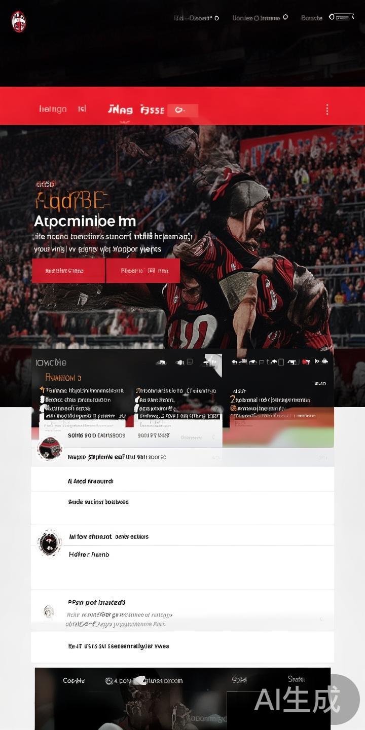 首要任务是通过官网便捷掌握AC米兰的比赛安排。目前